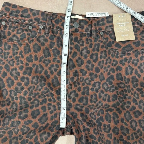 Leopard Print Women Jeans - Picture 10 of 14